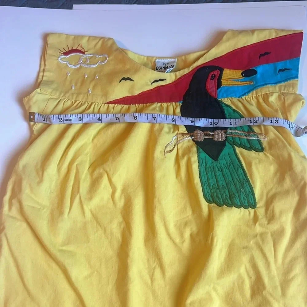 Girls Parrot Dress - Picture 3 of 7